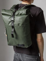 Rugzak Eastpak Groen tarp MANHATTA-vue-porte